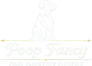 Poop Fancy logo – professional dog waste removal service